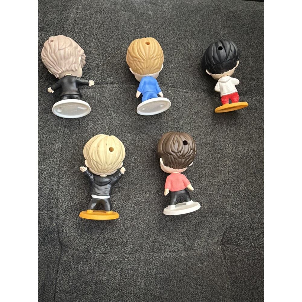 BTS Mcdonalds TinyTan Figures MIXED LOT OF 5 Happy Meal - Picture 7 of 7